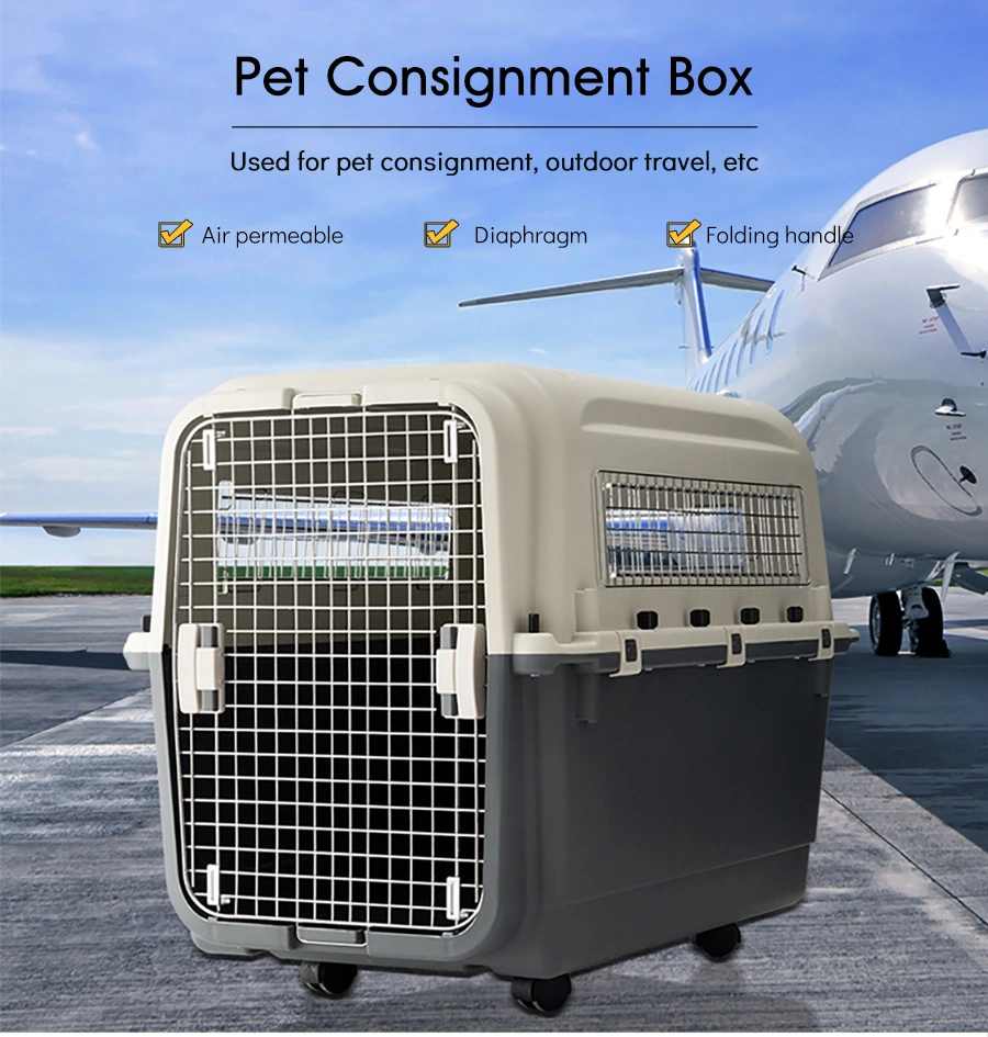 Pet Plastic Carrier Pet House Dog Crate for Transporting Kennel for Dog